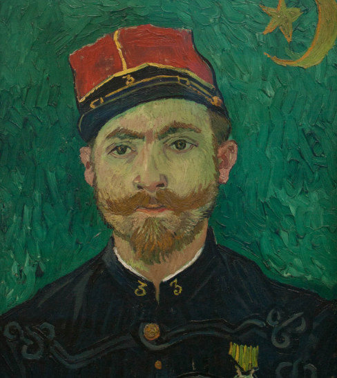 Style Image. Portrait of Paul-Eugène Milliet, Van Gogh