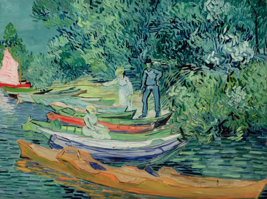 Style Image. The Boatman, Van Gogh