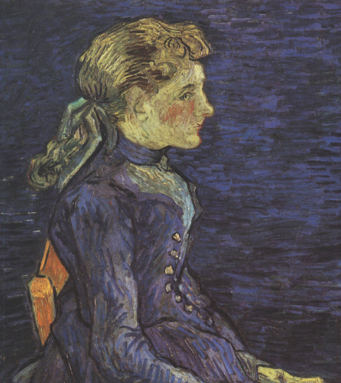 Style Image. Portrait of Adeline Ravoux, Van Gogh