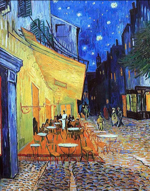 Style Image: "Cafe Terrace at Night", Van Gogh